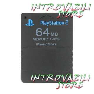 MEMORY CARD 64 MB PER SONY PLAYSTATION2 PS2 MEMORIA  