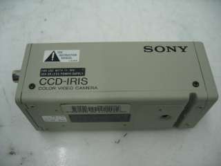 Sony DXC 107 CCD IRIS Color Video Camera  