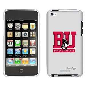   BU Terrier on iPod Touch 4 Gumdrop Air Shell Case Electronics