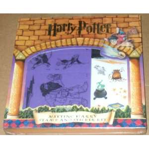  Harry Potter Meeting Harry Stamp and Sticker Kit (Harry Potter 