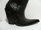 Cowboy boots Extra sharp to extreme 5 inch heels shaft embroidered new 