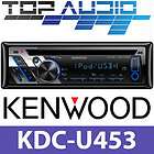 Kenwood KDC U453 Car Audio Stereo Radio  CD Player Headunit