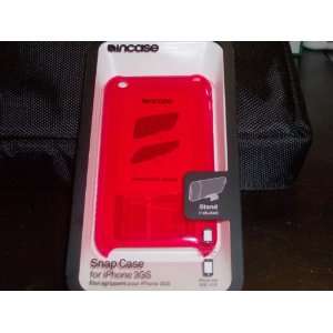  Incase Snap Case for Iphone 3gs Bright Red Cell Phones 