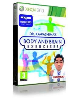 DR KAWASHIMAS BRAIN AND BODY EXERCISES XBOX 360 GAME NEW SEALED 