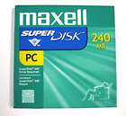 Super Disk LS 240mb Maxell Superdisk PC Formatted in a 10 Lot (C0 