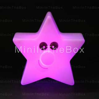 US$ 3.79   Star Shape 7 Colours Changed Mini Night Light, Free 