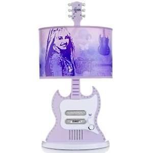 Disney Hannah Montana Guitar Style Lamp with  Speaker System  