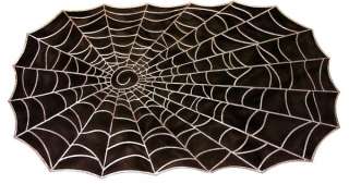 Halloween Spider Web Place Mats   Halloween Decorations