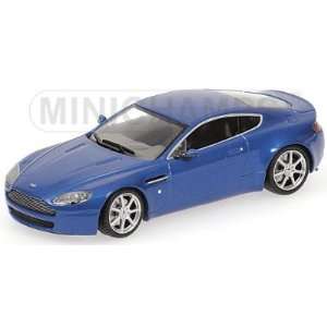  Aston Martin V8 Vantage 2005 Metallic Blue 1/43 Scale 