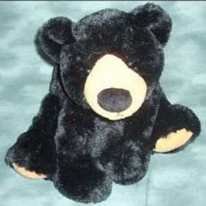  Soft & Cuddly Black Bear Hand Puppet   Plush Toy