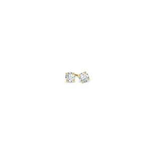  ZALES Diamond Solitaire Stud Earrings in 18K Gold (H I/VS2 
