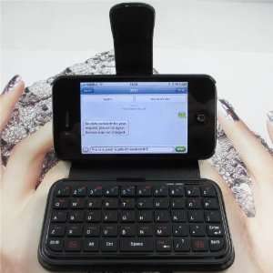  Mini Wireless Bluetooth Keyboard with Leather Case Clutch 
