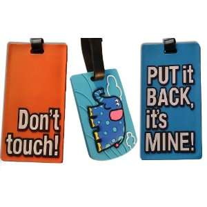  Luggage Tags Travel Bag New ID Set Baggage Funny Label 