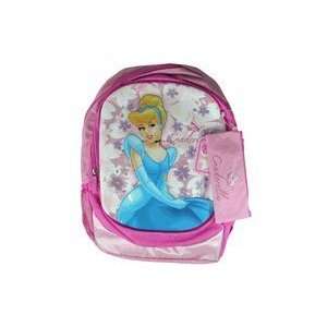 Disney Princess Cinderella Backpack w/ Pencil pouch  Toys & Games 