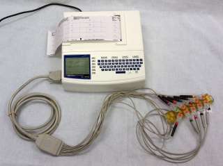 Mortara ELI 150 Rx interpretive 12 lead portable EKG machine  