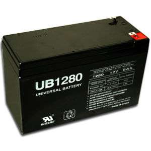 12V 8Ah SLA Sealed Lead Acid Battery Universal UB1280  