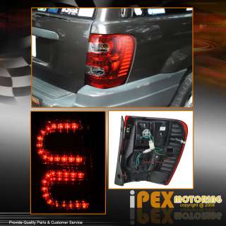 1999 2004 Jeep Grand Cherokee LED Tail Lights Lamp RED Left+Right W 