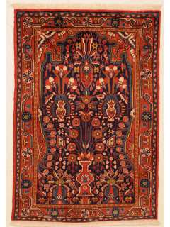 Rugs Handmade Persian Carpet Wool Sarouk 2 x 3  