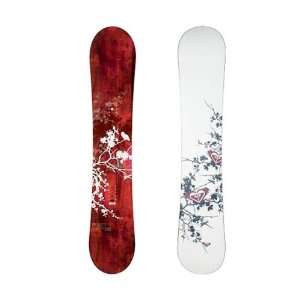   Roxy Womens Silhouette Red/Gold Snowboard NEW 2008
