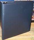 BCW Black Plain 3 Inch Album Binder Storage Book