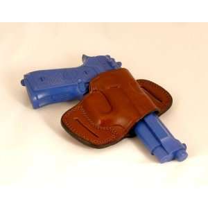 Sig P229 Open Top Speed Holster for Sig Sauer P229 in Brown Leather 