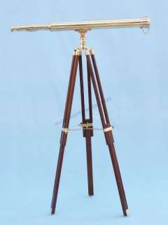 Brass Telescope on Stand 42   Brass  