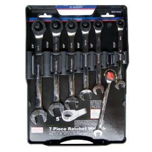  GoodWrench 7 Pc Ratchet Wrench Set   SAE