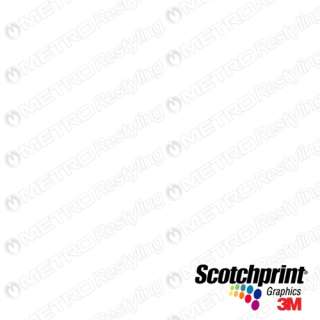3M Scotchprint 1080 Matte White Vinyl Wrap 24x60  