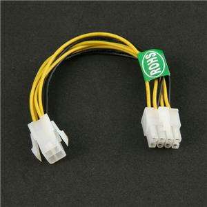152mm 12V ATX 4 pin (M) to EPS 8 pin (F) Power Adapter Cable