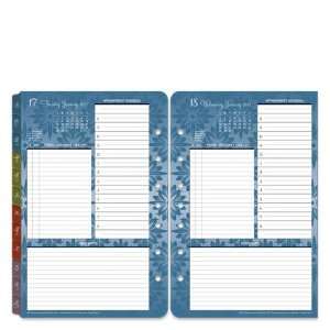  Covey Classic Serenity Ring bound One Page Per Day Day Planner 