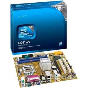 Intel Essential DG41WV Desktop Motherboard   Intel   Socket T LGA 775 