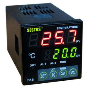 100 240V AC PID Temperature Controller + PT100 thermostat 2 Omron 