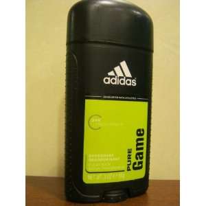  Adidas Pure Game Deodorant   Clear Stick   3oz Health 