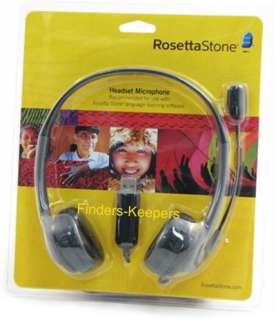 NEW Rosetta Stone USB Microphone Headset *Ships Fast*  