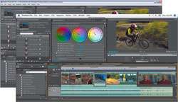 Adobe Premiere Pro CS3 for capturing, editing, and delivering video