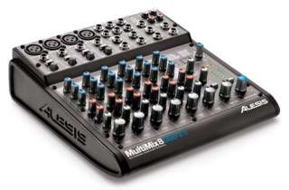  Alesis MultiMix 8 USB 2.0 Mixer Musical Instruments