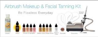 Dinair Airbrush Makeup & Facial Tanning Kit w/ bonuses  