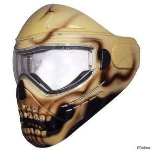  OU812 Series Lazarus Skull Airsoft Paintball Tactical Face Mask  
