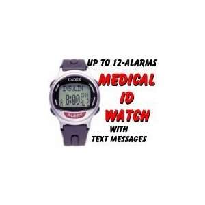  12 Alarm e pill CADEX Watch and (In Case of Emergency 