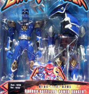 Power Rangers Dino Thunder Quadro Battlized BLUE ~ NEW  