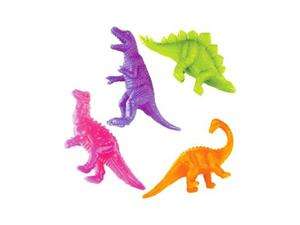    Club Earth Stretch Dinos   Colors May Vary   4 pack 