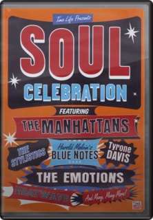 Time Life SOUL CELEBATION NEW MUSIC DVD ~ The Manhattans AND MUCH 