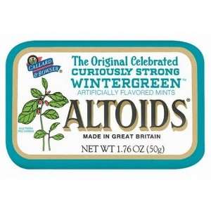 Altoids Curiously Strong Mints   Wintergreen 1.76 oz (Pack of 6 