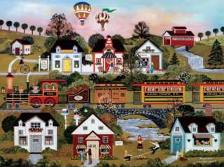 american folk art series from ceaco puzzles by artist jane wooster 