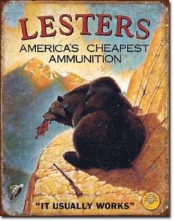 Lesters Americas Cheapest Ammunition   It Usually Works   Tin Metal 