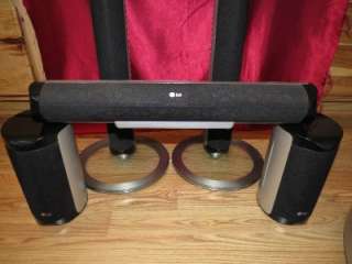 Surround Sound System; Powered Sub and 5 Speakers, 2 Front, 2 