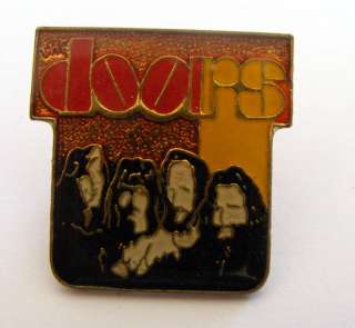 The Doors Vintage Lapel Pin Rock Original  