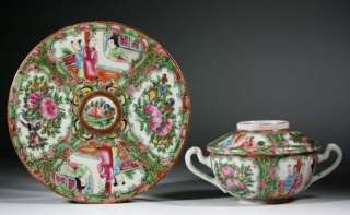 FINE ANTIQUE CHINESE PORCELAIN TEA CUP W.LID AND SAUCER  
