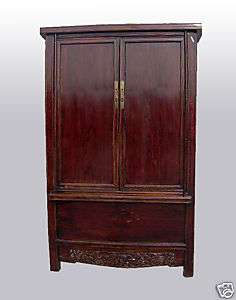 Elegant Chinese Antique Large Armoire Cabinet #B10 13  