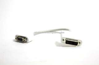 Apple computer genuine display adapter cable DVI to VGA monitor  